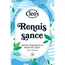 Rekinke - Infusion Renaissance 18 Sachets Cleo's Bio - Thés