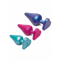 Zestaw 3 silikonowych korków analnych