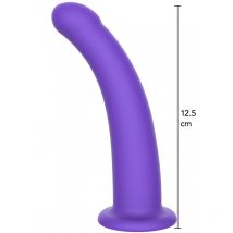 Fioletowe dildo z przyssawką