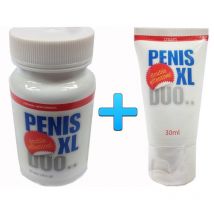 Zestaw Penis XL Duo: suplement diety - 30 tabletek + krem