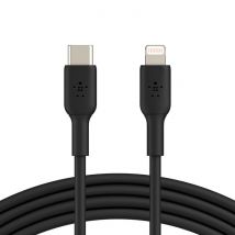 Belkin BOOST CHARGE USB-C auf Lightning Kabel Schwarz USB-C auf Lightning 1m