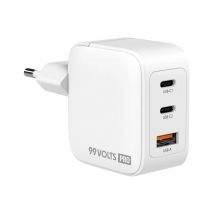 99VOLTS GaN PD USB-C/USB-A Power Adapter (3 in 1)