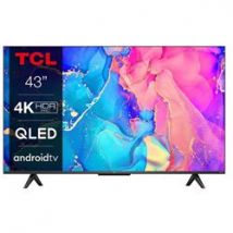 TCL 43C635K 4K QLED TV with Google TV