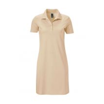 Damen Polokleid Shirtkleid  38 sand Heine - Best Connections