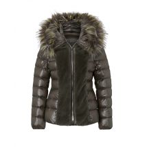 Création L Damen Jacke Winter warm oliv 102.923