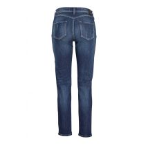 REPLAY Damen Jeans Hose  Stretch Used Denim dunkelblau
