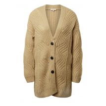 Damen Strickjacke von Tom Tailor beige-melange