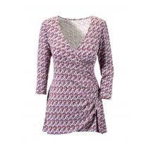 VIVANCE COLLECTION Damen-Wickel-Longshirt Bunt