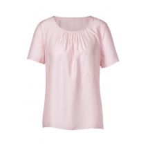 Bluse m. Seide, rosé von Création L Premium