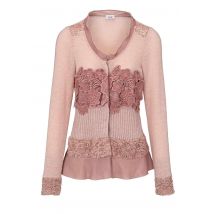Damen Strickjacke von Linea Tesini rosé