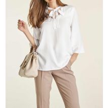 Heine Damen Bluse weiß
