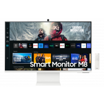 Samsung 32&quot; M80C, USB-C, UHD Warm White Smart Monitor with Speakers &and Remote LS32CM801UUXXU