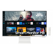 Samsung 32" M80C, USB-C, UHD Warm White Smart Monitor with Speakers &and Remote LS32CM801UUXXU