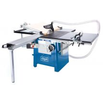 Formatkreissäge Forsa 4.0 Scheppach ohne Vorritzer - 400V 4800W | 107mm Schnitthöhe | 440mm Schnittbreite | 1600mm Tischlänge / Besäumlänge