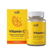 Vitl Vegan Vitamin C High Strength 500mg - 30 capsules