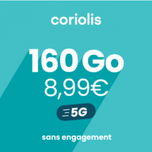 Forfait Coriolis 160Go - Sans engagement