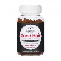 Good Hair Men Vitaminas Anticaída - 1 Programa de 1 mes - Gummies - Complementos alimenticios veganos fabricados en Francia - Lashilé Beauty