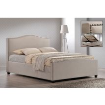 Time Living Brunswick Sand Ottoman Bed Frame, King Size