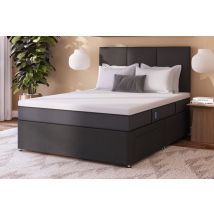 Emma� Original Classic Mattress + Premium Divan Bed, Carbon, No Drawer, Single
