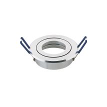 Einbaurahmen für LED Spots – 83 mm, schwenkbar, rund, Lochmaß 68 mm, GU10/MR16-kompatibel
