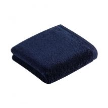 Vossen - Serviette Vie végétalienne 50 x 100 cm, bleu marine