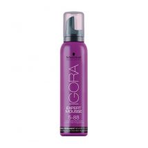 Schwarzkopf - Anti-Dandruff Shampoo Semi-Permanent Coloration IGORA Expert Mousse #5-88 - 100 ml