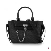 Sac à Main en Cuir Hamilton Small - Noir