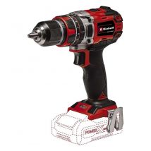 Einhell - TE-CD 18, 50 Li-i BL Solo Trapano avvitatore a percussione a batteria Power X-Change (18V, motore senza spazzole, 2 velocità, torsione 50 Nm
