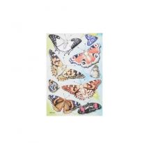 HobbyFun - Autocollant à motif Papillon 1 feuille