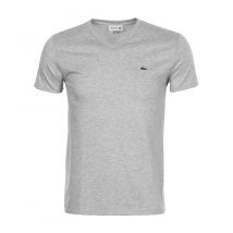 Lacoste Polo - T-Shirt di Cotone Pima T-Shirt di Cotone Pima Regular Fit per Uomo - 8 = 3XL - Grigio Chiaro