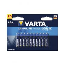 Varta - Longlife Power AAA (LR03), 20 pces, er-Set Batterien