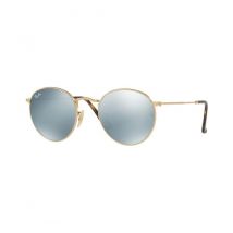 Ray-Ban - Sonnenbrille Round Flat Lenses - 50 mm - Gold