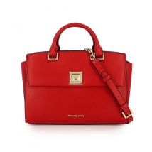 Michael Kors - Leather Handbag Sylvia Medium - Red