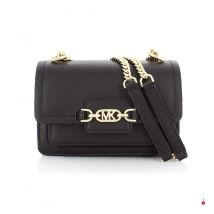 Michael Kors - Leather Handbag Heather - Black