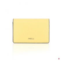 Furla - Babylon Credit Card Case - Light Yellow