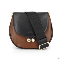 Furla - Shoulder Bag Portagioia - Black and Brown