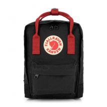 Fjallraven - Backpack Kanken Mini - Black and Red