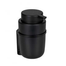 Wenko - Turbo-Loc Carpino Soap Dispenser Black, No-drill attachment