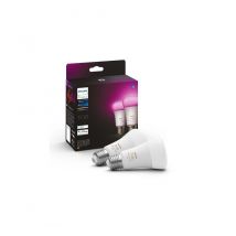 Philips HUE - Leuchtmittel White & Color Ambiance, E27, 2 Stück, Bluetooth