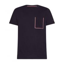 Tommy Hilfiger - T-Shirt T-Shirt Desert Sky per Uomo - L - Blu Marino