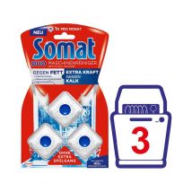 Somat - Duo Nettoyant pour Machine Tabs - 6 x 3 Tabs