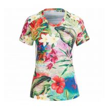Adidas - T-Shirt Own The Run Floral for Women - XL - Multicolor