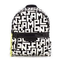 Longchamp - Backpack Le Pliage S - Black and White