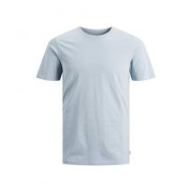 Jack & Jones - T-Shirt Organic Basic for Men - XL - Light Blue