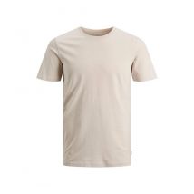 JACK & JONES - T-Shirt Organic Basic - Beige