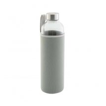 Testrut - Glasflasche 750 ml - Grau und Transparent - Transparent und Grau