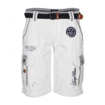 GEOGRAPHICAL NORWAY - Bermuda-Shorts Paillette - Weiss