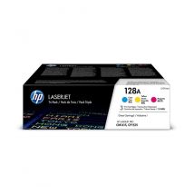 HP - Toner Tri-Pack 128A CMY - CF371AM