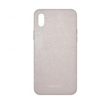 Urbany's - Back Cover Silver Star Leather iPhone XR