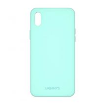 Urbany's - Coque arrière Minty Fresh Silicone iPhone XR